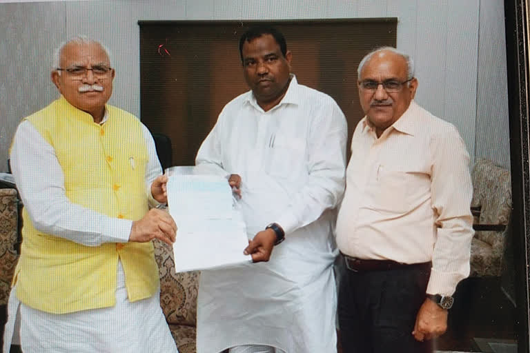 Chandigarh: JJP party once again donated to Chief Minister Corona Relief Fund