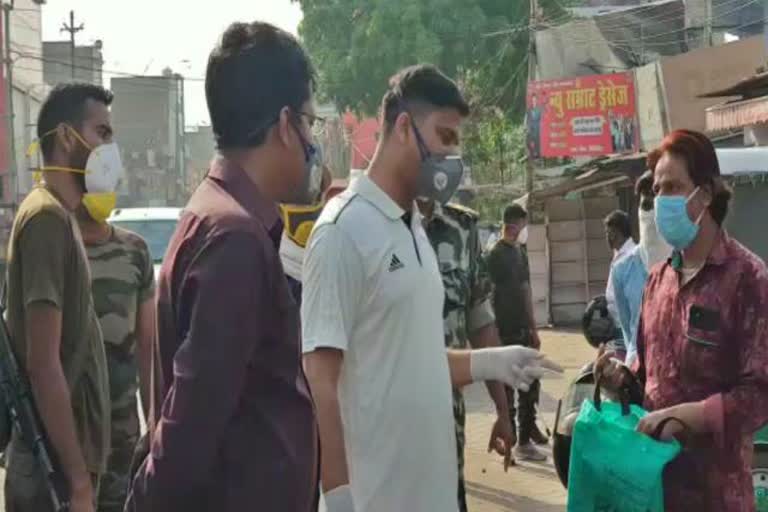 Action taken against violators of lockdown in giridih