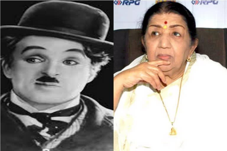 lata mangeshkar remember charlie chaplin on his birth anniversary