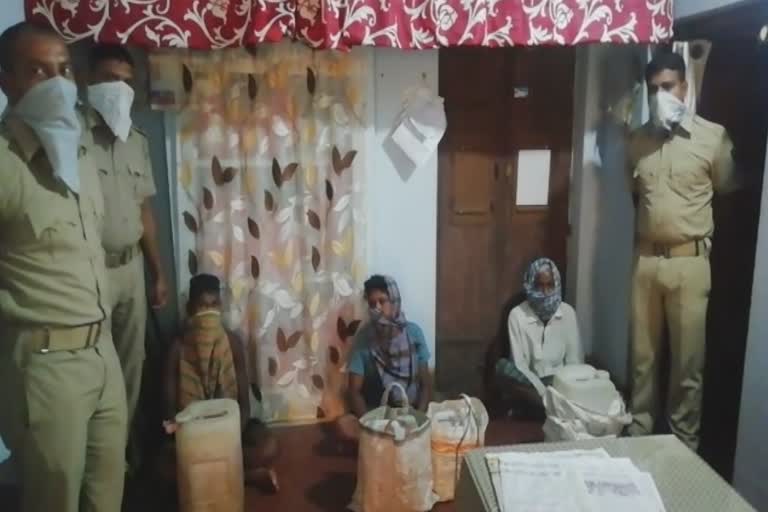 bhanjanagar-excise-department-raid-3-liquor-dealers-arrested