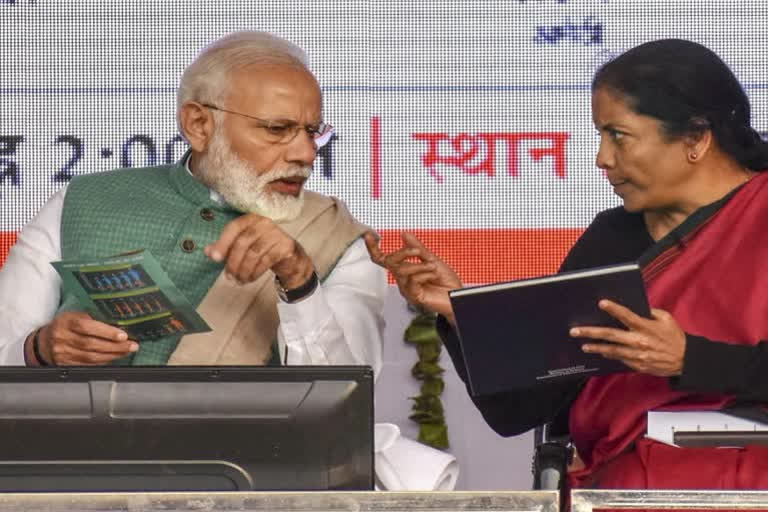 PM Modi- Nirmala Sitharaman