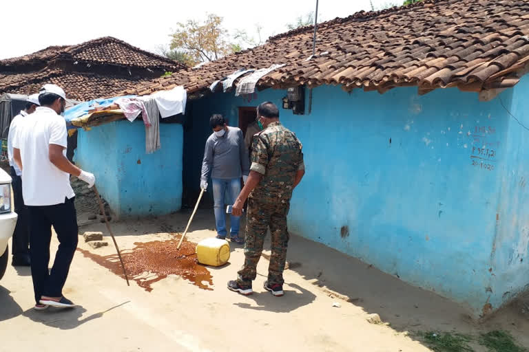 Raid campaign against illegal liquor in simdega