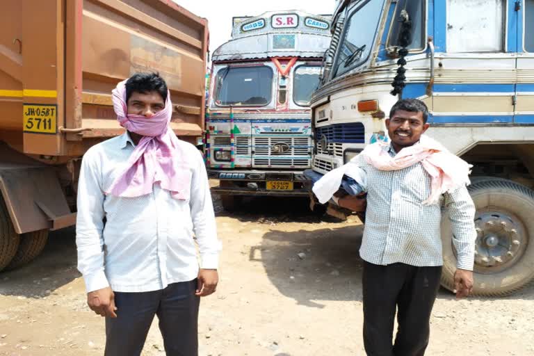 Truck drivers trapped in lockdown