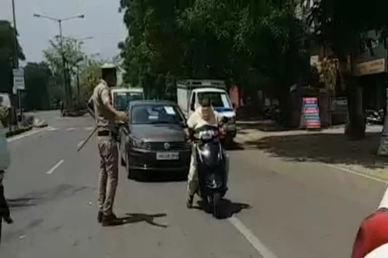 Yamunanagar police made 80 lakh 50 thousand Challan during lockdown