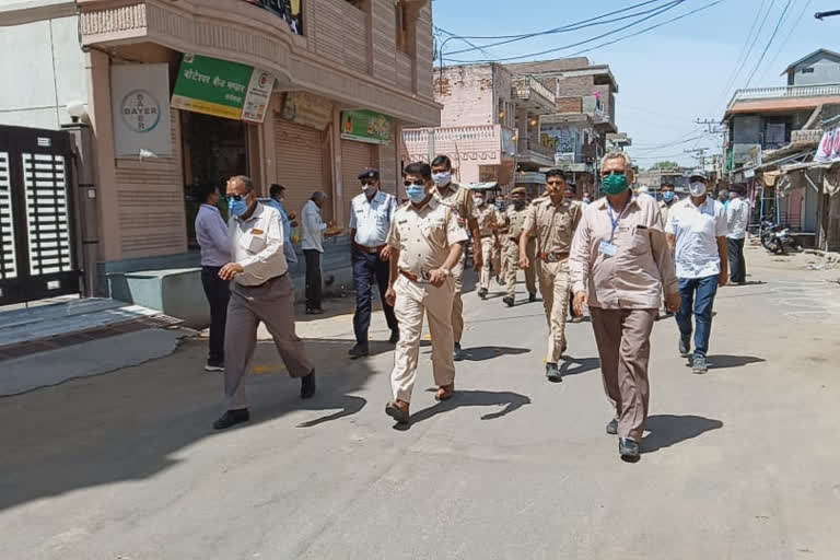 रानीवाड़ा में जागरूकता रैली, पुलिस ने निकाली जागरूकता रैली, Police organized awareness rally, Awareness rally in Ranivada