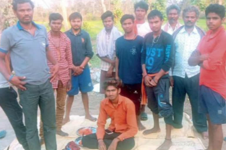 Chhattisgarh laborers trapped in Balaghat appealed to the administration