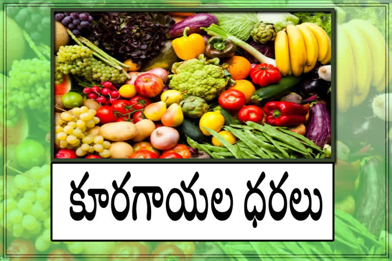 Vegetable prices in the state