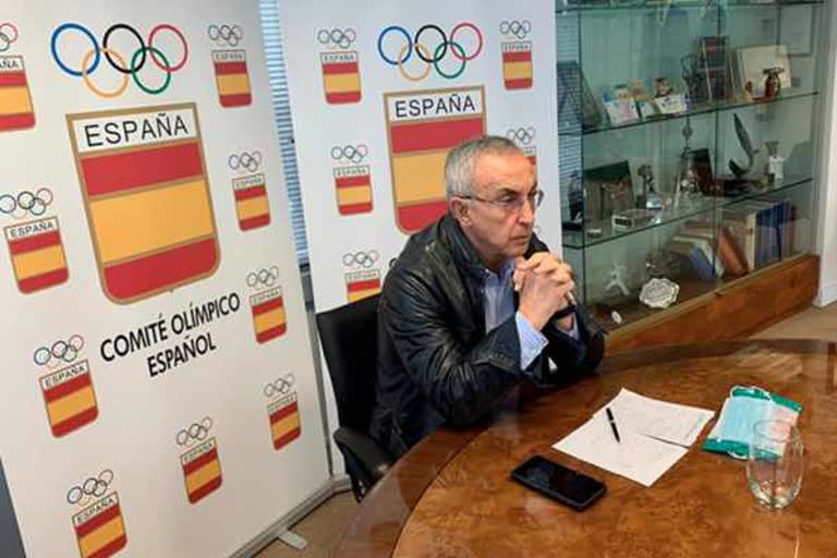 Spain thanks Chinese Olympic Committee for gift of 9,000 masks