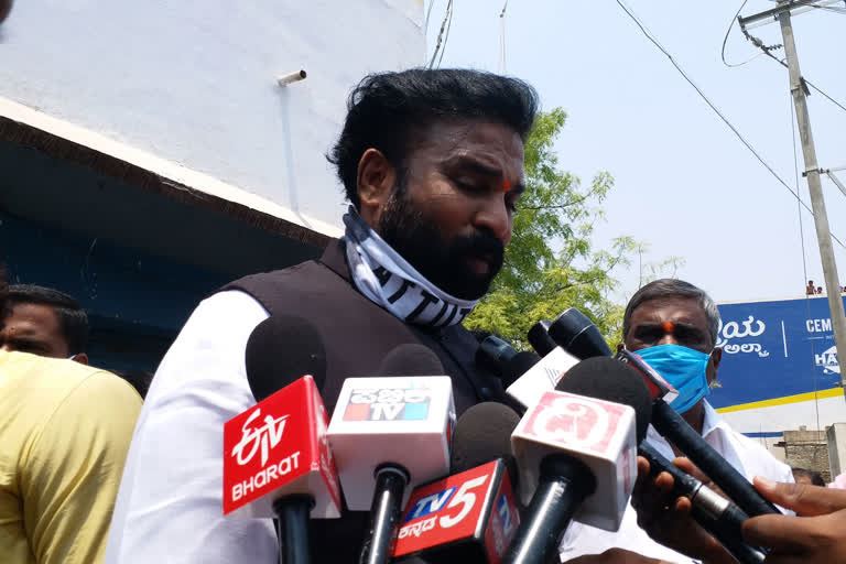 Health Minister Sriramulu