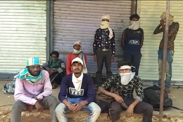 workers came out of Rajasthan on foot, administration did not help