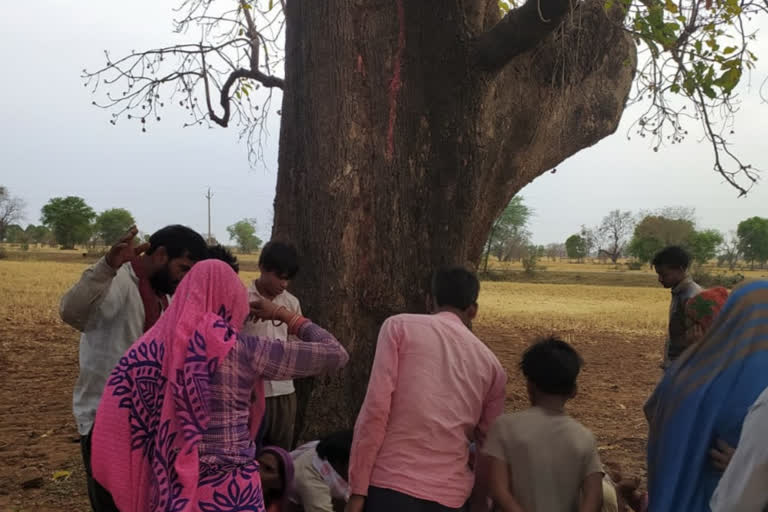 आकाशीय बिजली की चपेट में आने से किसान की मौत