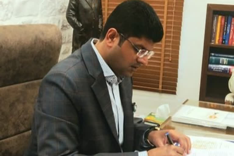 Haryana Deputy Chief Minister Dushyant Chautala (file image)