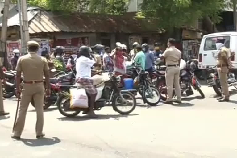 மதுரையில் ஊரடங்கை மீறியவர்களிடம் 77 லட்சம் அபராதம் வசூல்!