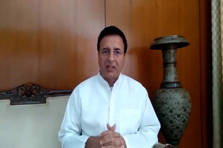 randeep surjewala criticized bjp jjp government