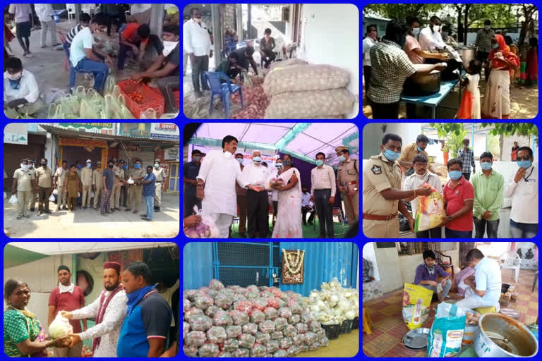 essential commodities distribution to needy all over the state