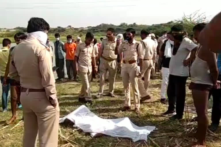 Father and son die due to drowning in river in Bhind