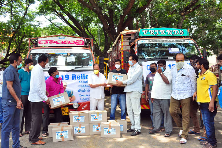 திரைத்துறை ஊழியர்களுக்கு உதவிக்கரம் நீட்டியுள்ள இன்ஃபோசிஸ் நிறுவனம்