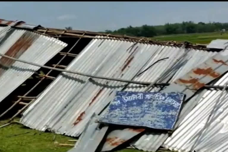 storm attack in Gossaigaon