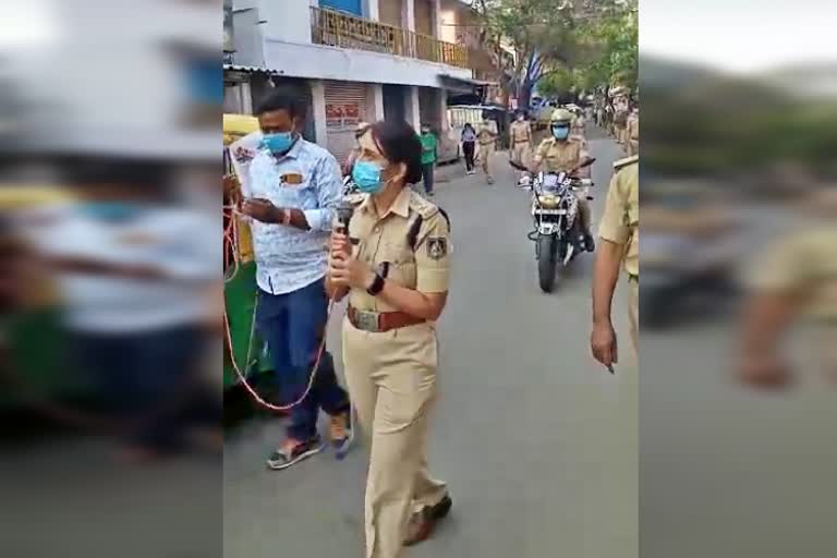 DCP Rohini Katoch Supet spread awareness about corona