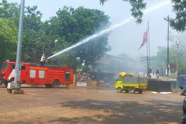 Fogging and sanitization to Musabani block of Jamshedpur