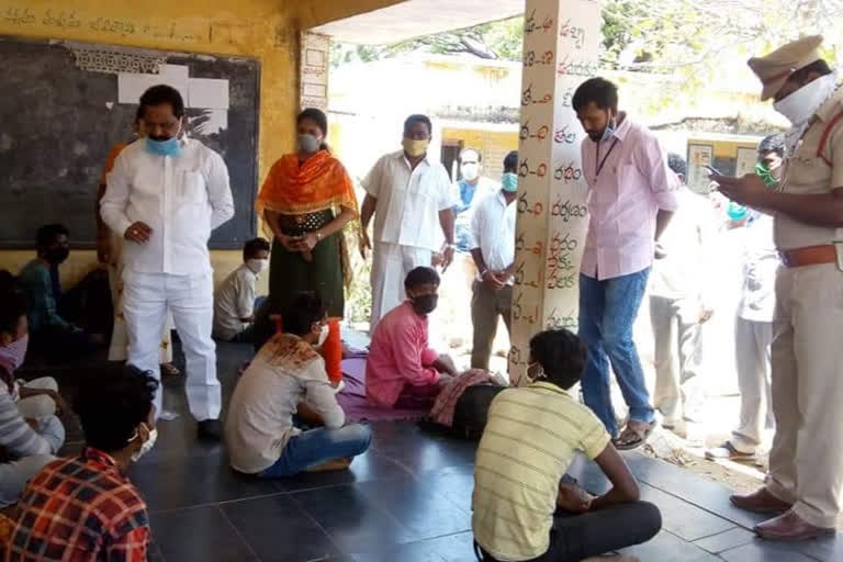 CORONA PRECAUTIONS IN BHADRADRI