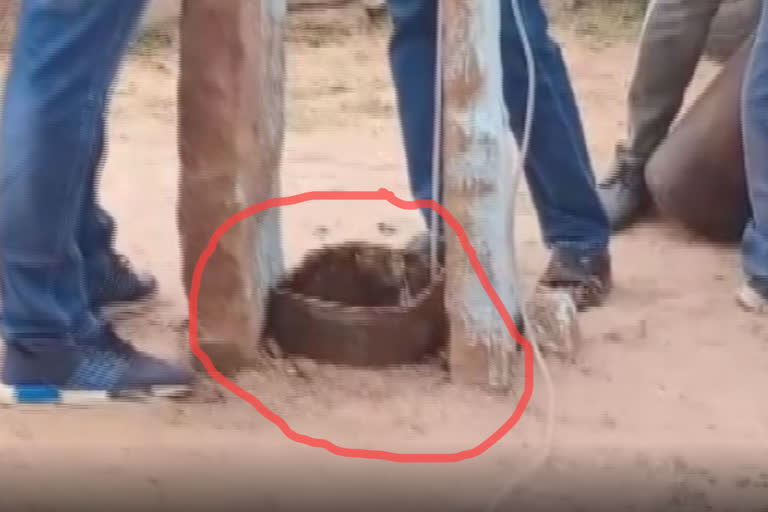 Toddler falls in 100 feet deep borewell