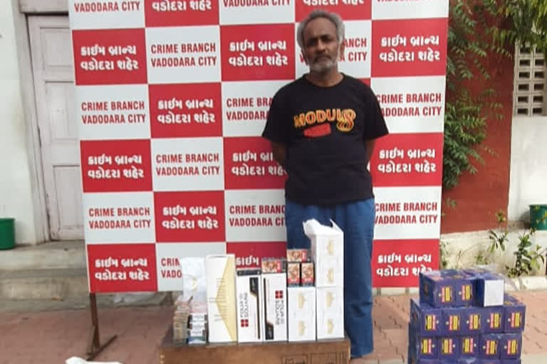 accused arrested for selling gutkha and cigarettes at grocery store Vadodara Crime Branch