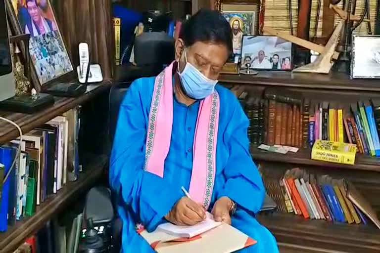 Ajit Jogi is writing his autobiography during lockdown