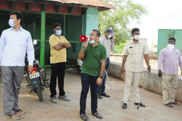 safety measures in nirmal district to protect from corona virus