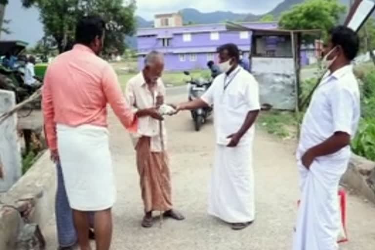 உணவு வழங்கும் சேவா பாரதி அமைப்பு