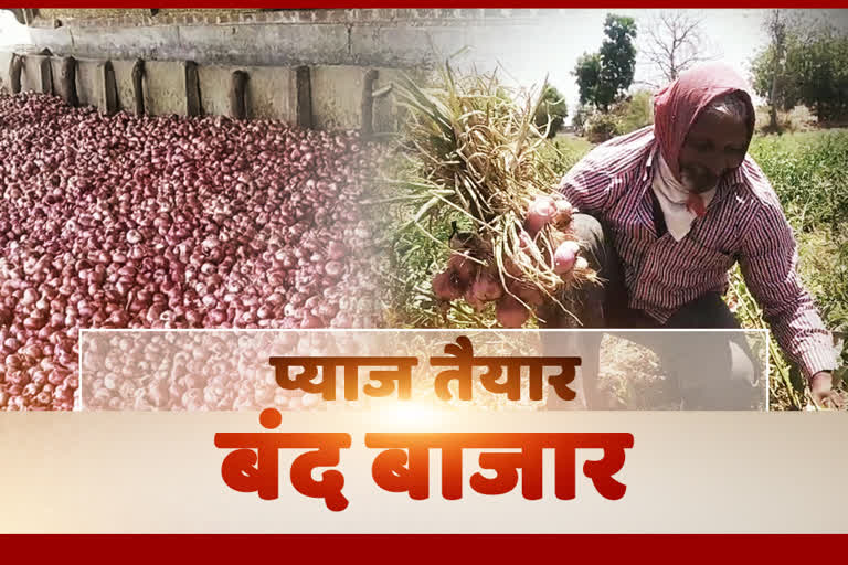 farmers are unable to sell onions in barwani