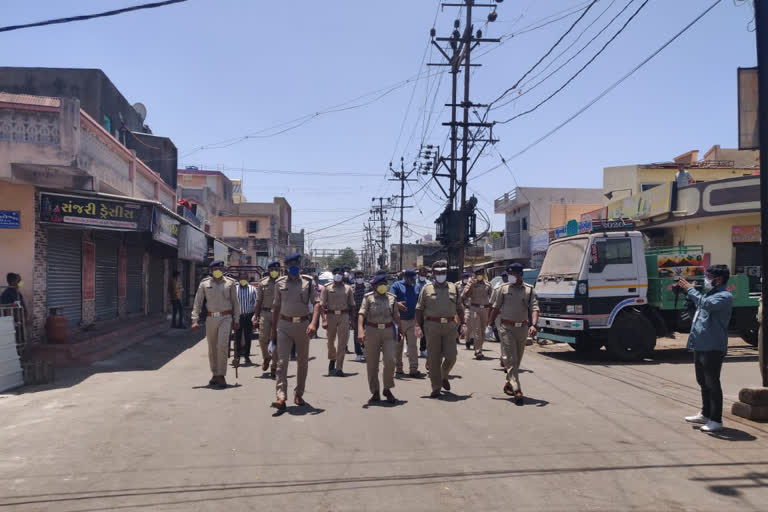 police patrolling in rajkot