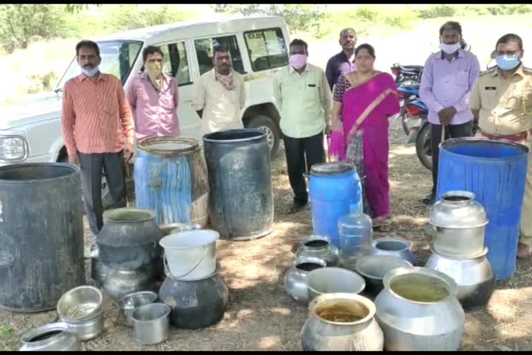 Excise officers' raid on Natusara settlements