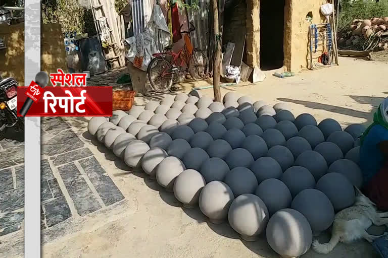 Faridabad Lockdown effect on potters