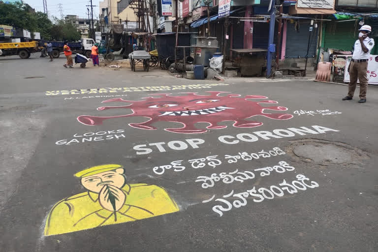 visakha dancers conducted awareness programme on corona in visakhapatnam