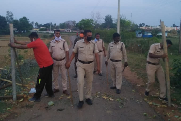 lockdown violation inn jashpur