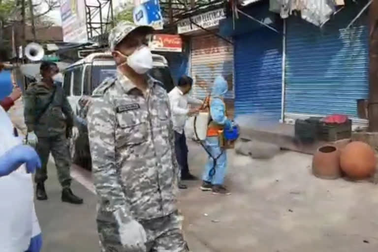 The city is being sanitized under the supervision of SSP