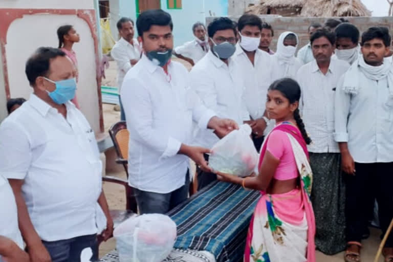 downers  helping to poor people in prakasam