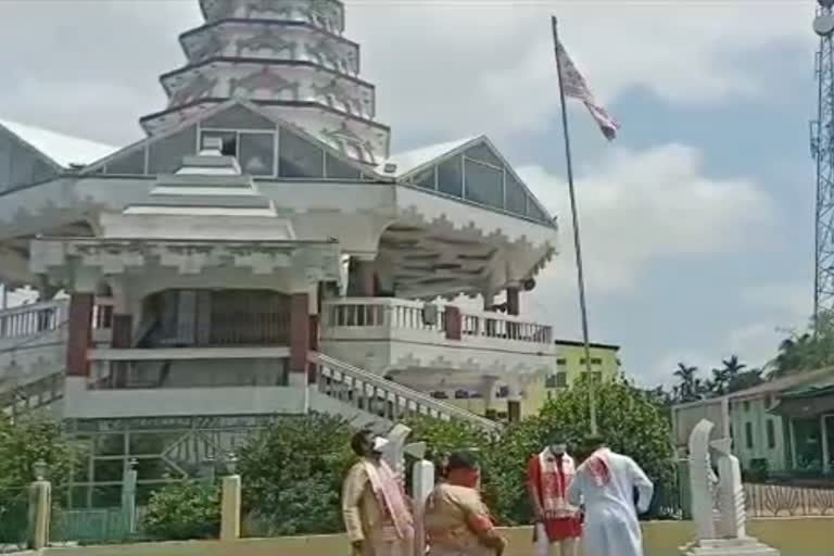 Bihu celebrated as simple ceremoney at Barpeta during lockdown