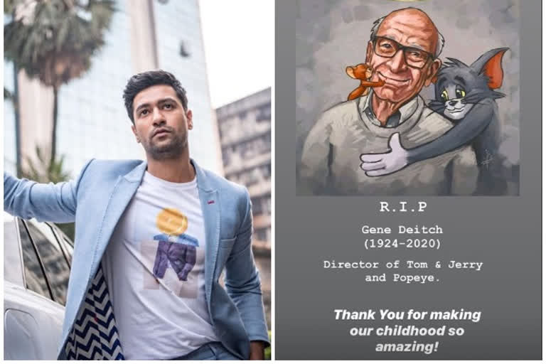 Vicky Kaushal thanks Gene Deitchfor for making 'childhood amazing'