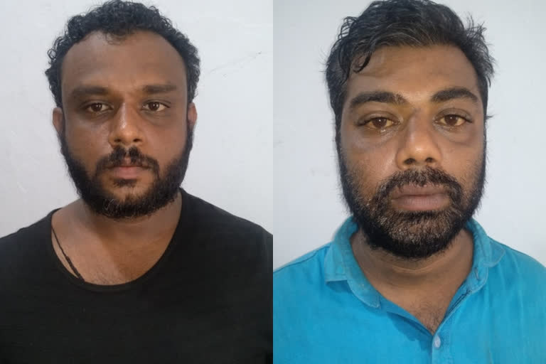 Two arrested for assaulting migrant workers  അതിഥി തൊഴിലാളികളെ മര്‍ദിച്ച രണ്ടുപേര്‍ അറസ്റ്റില്‍  അതിഥി തൊഴിലാളികള്‍ വാര്‍ത്തകള്‍  അതിഥി തൊഴിലാളികള്‍  കൊല്ലം ജില്ലാ വാര്‍ത്തകള്‍  migrant workers news kerala  assaulting migrant workers news from kerala