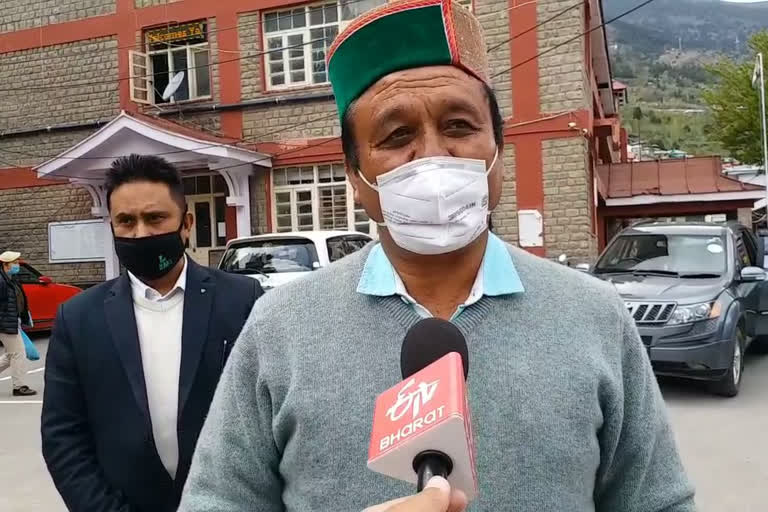 Kinnaur MLA Jagat Singh Negi