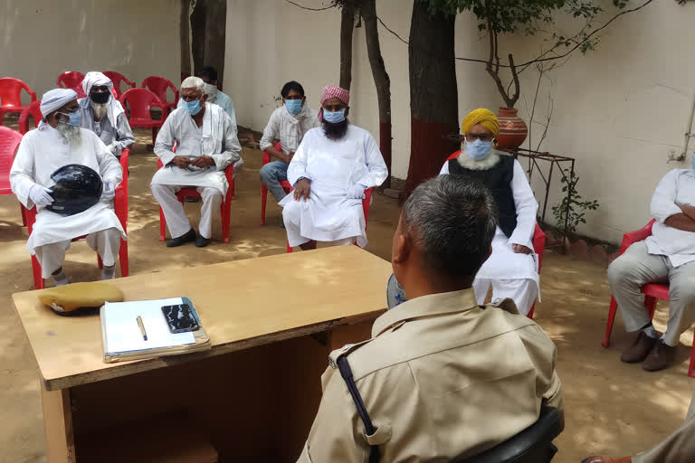 Meeting of religious leaders, धर्मगुरुओं से हुई बैठक