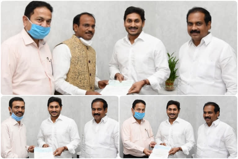 సీఎం సహాయనిధికి విరాళాల వెల్లువ