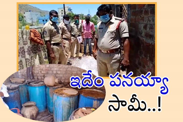 man arrested for preparing natusara at jeevakona in thirupathi