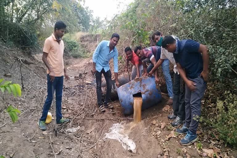 The preparation of the gudumba in kumuram bheem asifabad