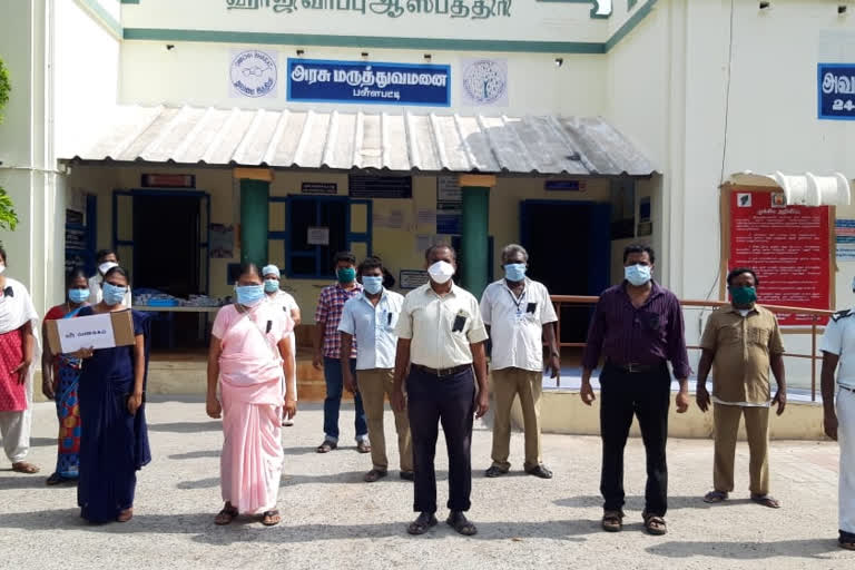 Government doctors wear black badge for two doctors death