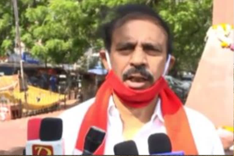 cpi ramakrishna talks about kanna lakshminarayana vijayasai reddy issue in viayawada