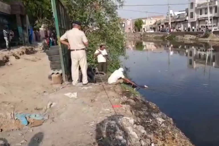 Unknown body found in Gurugram Canal of Ballabhgarh