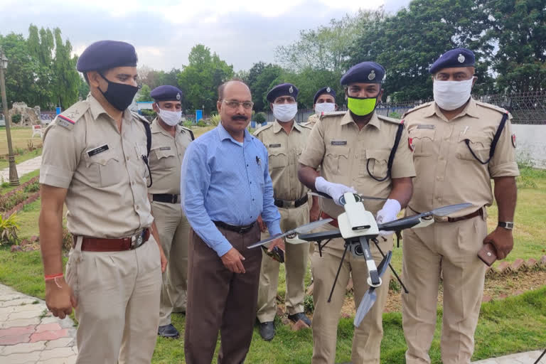 Rail division started monitoring with drones in ranchi